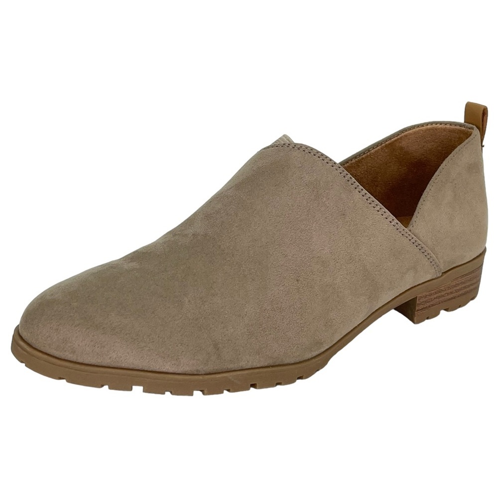 Dr. Scholl’s Retrograde Tan Microfiber Womens Comfort Loafers Size 11M